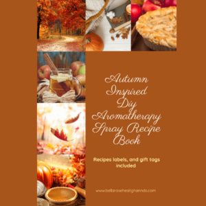 Autumn Inspired DIY Aromatherapy Spray Recipe Book